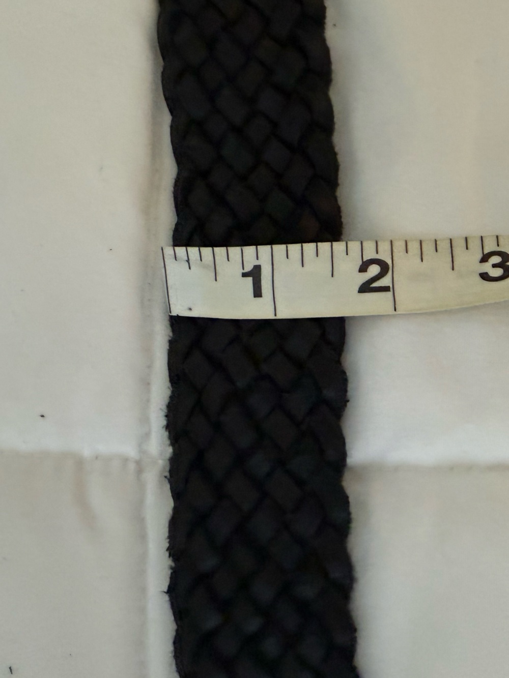 B-Low the Belt Black Braided Leather Western Belt Engraved Silver Buckle S/M - Picture 6 of 7